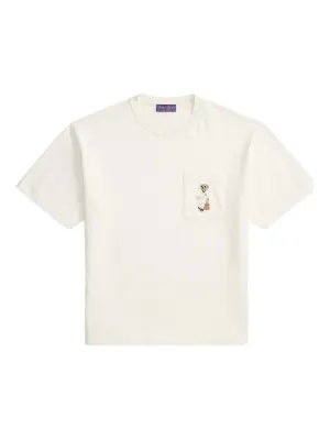Burberry Check-trim Cotton T-shirt | White | FARFETCH