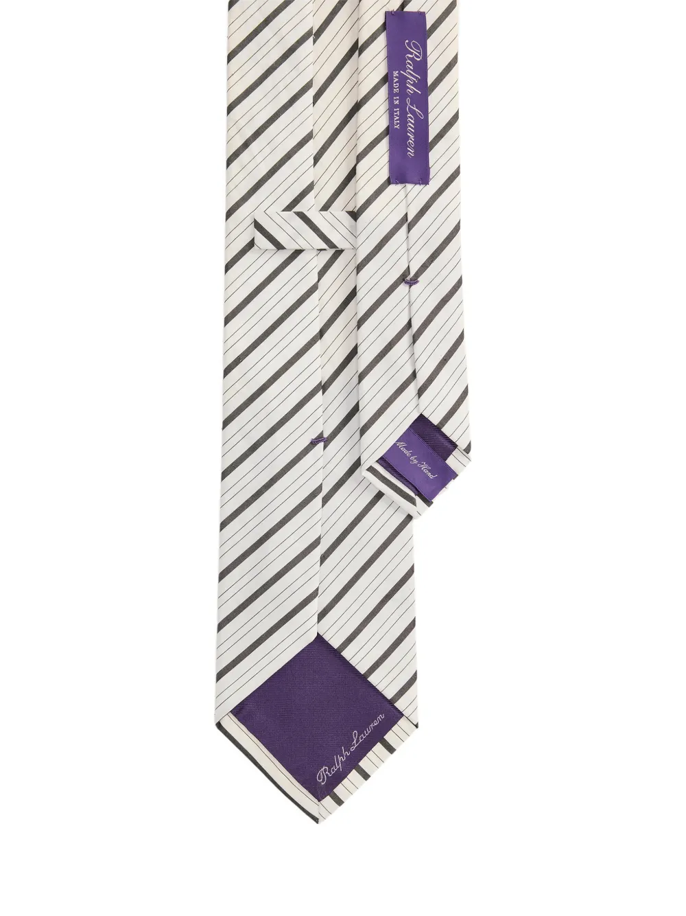  Ralph Lauren Collection Striped Tie - Neutrals 