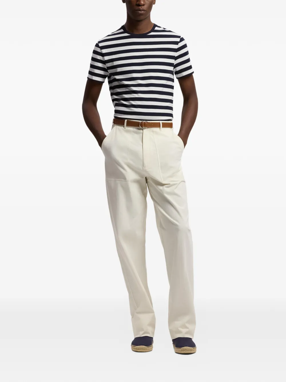 Ralph Lauren Purple Label Broek met zak Beige