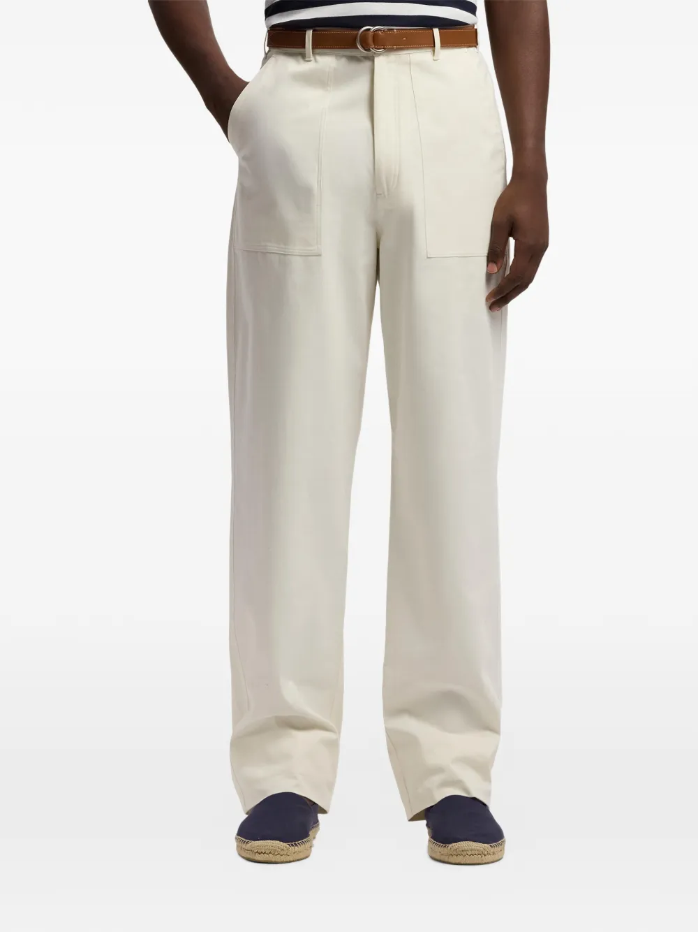 Ralph Lauren Purple Label Broek met zak Beige
