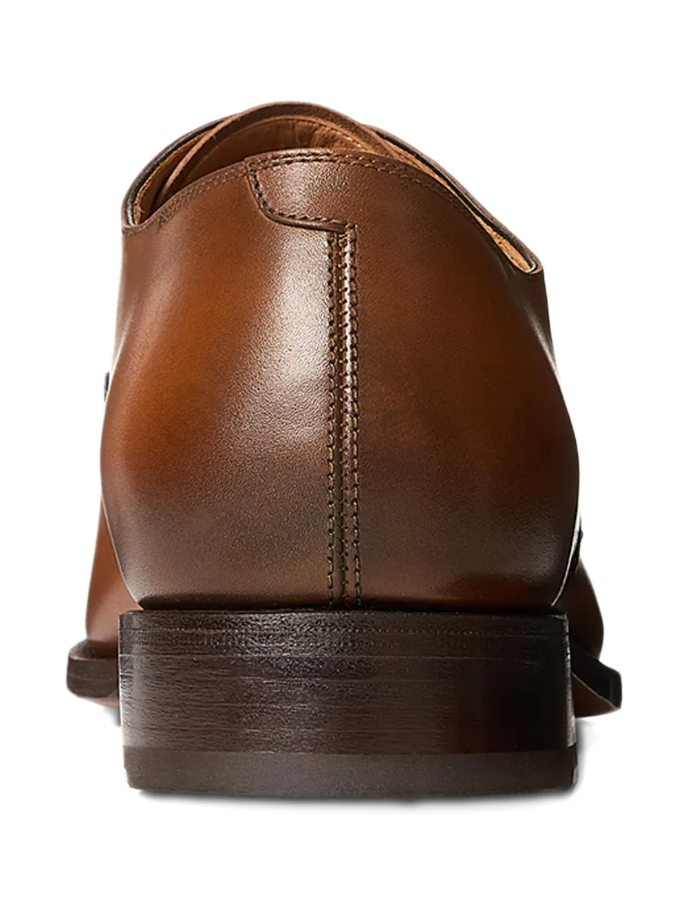 Ralph Lauren Purple Label Oxford schoenen met bewerkte neus Bruin