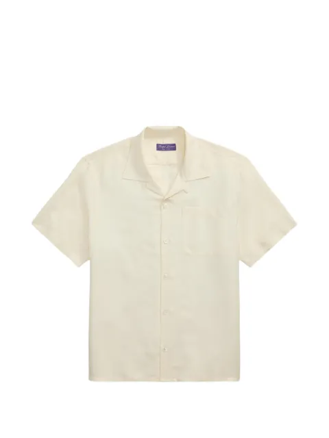 Ralph Lauren Purple Label camp-collar pocket shirt