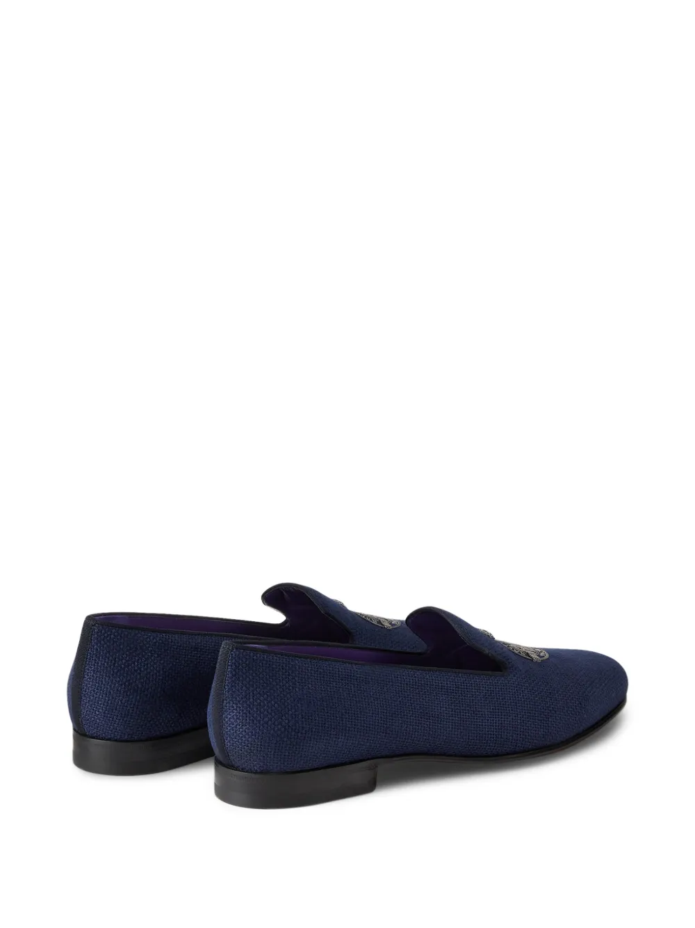 Ralph Lauren Purple Label Alonzo slippers Blauw