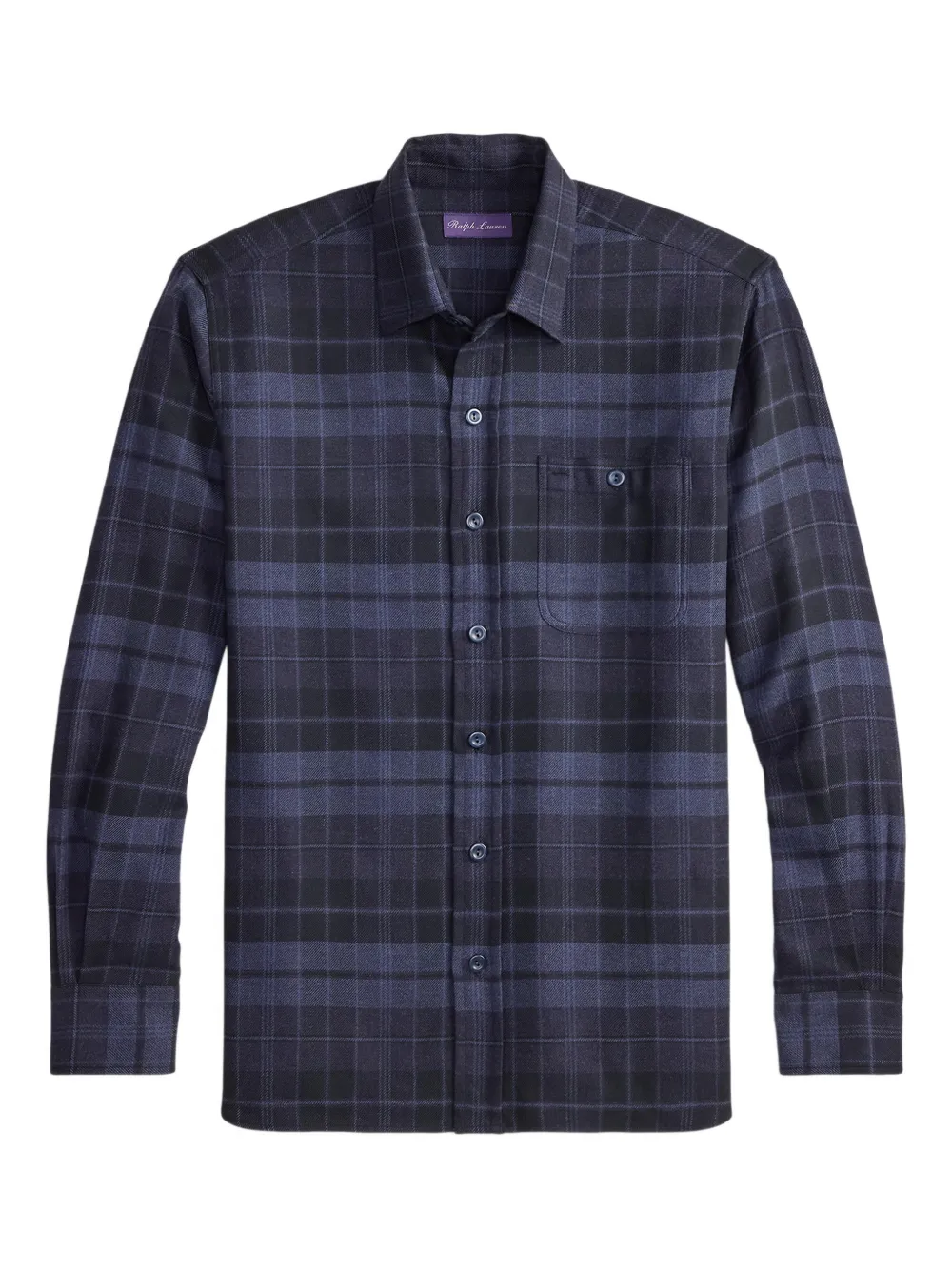 Ralph Lauren Purple Label Camicia tartan - Blu