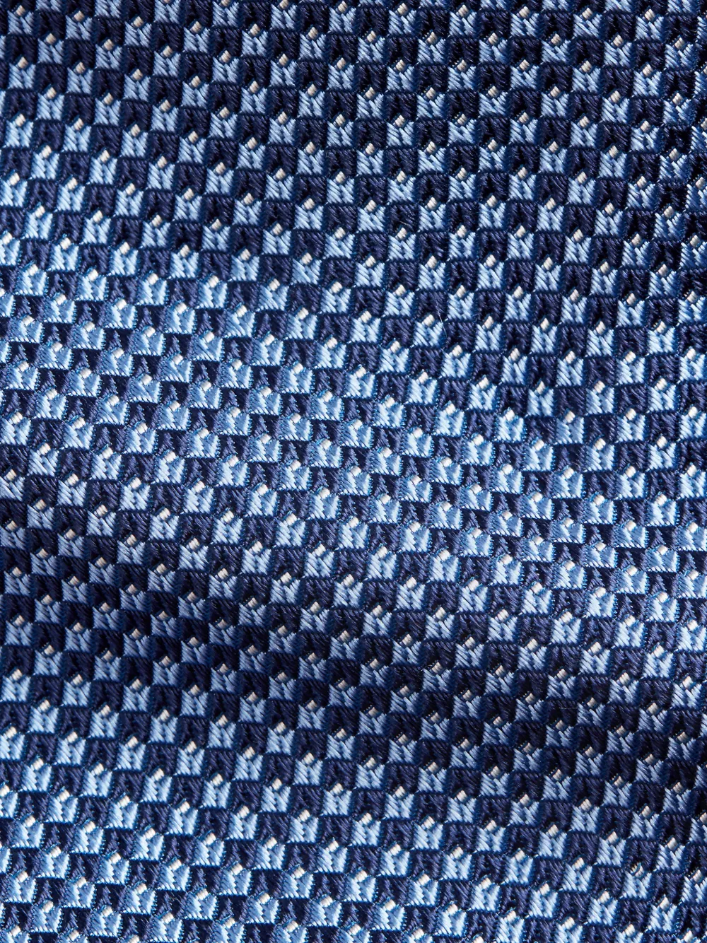 Ralph Lauren Purple Label Patterned Silk Tie - Blue 