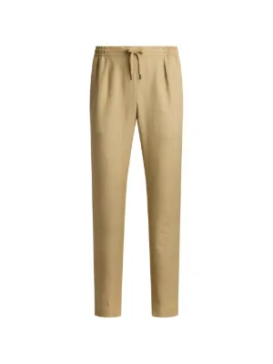 Ralph Lauren Purple Label Calça De Alfaiataria Com Pregas | Neutro
