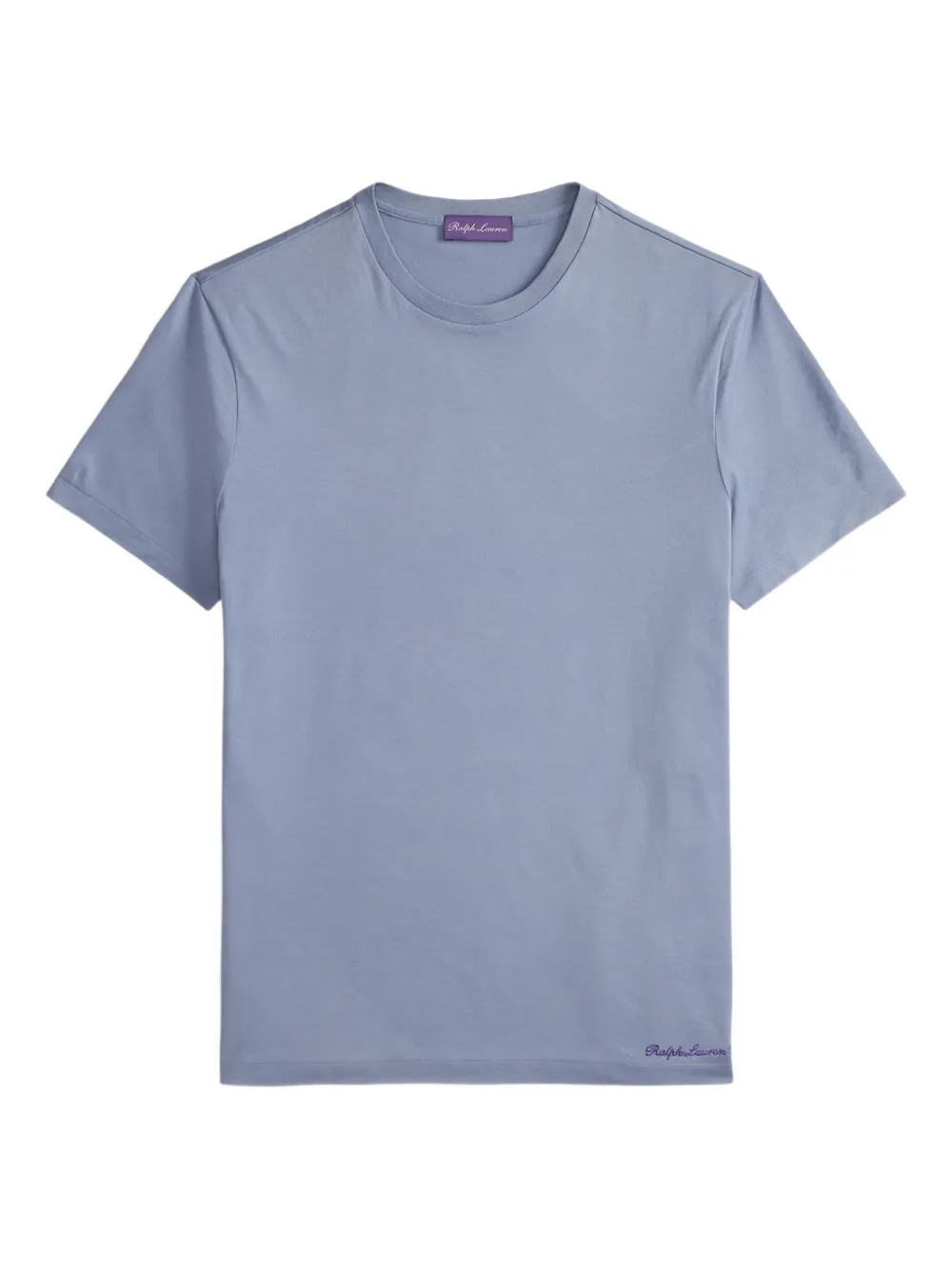 Ralph Lauren Purple Label T-shirt Lisle girocollo - Blu