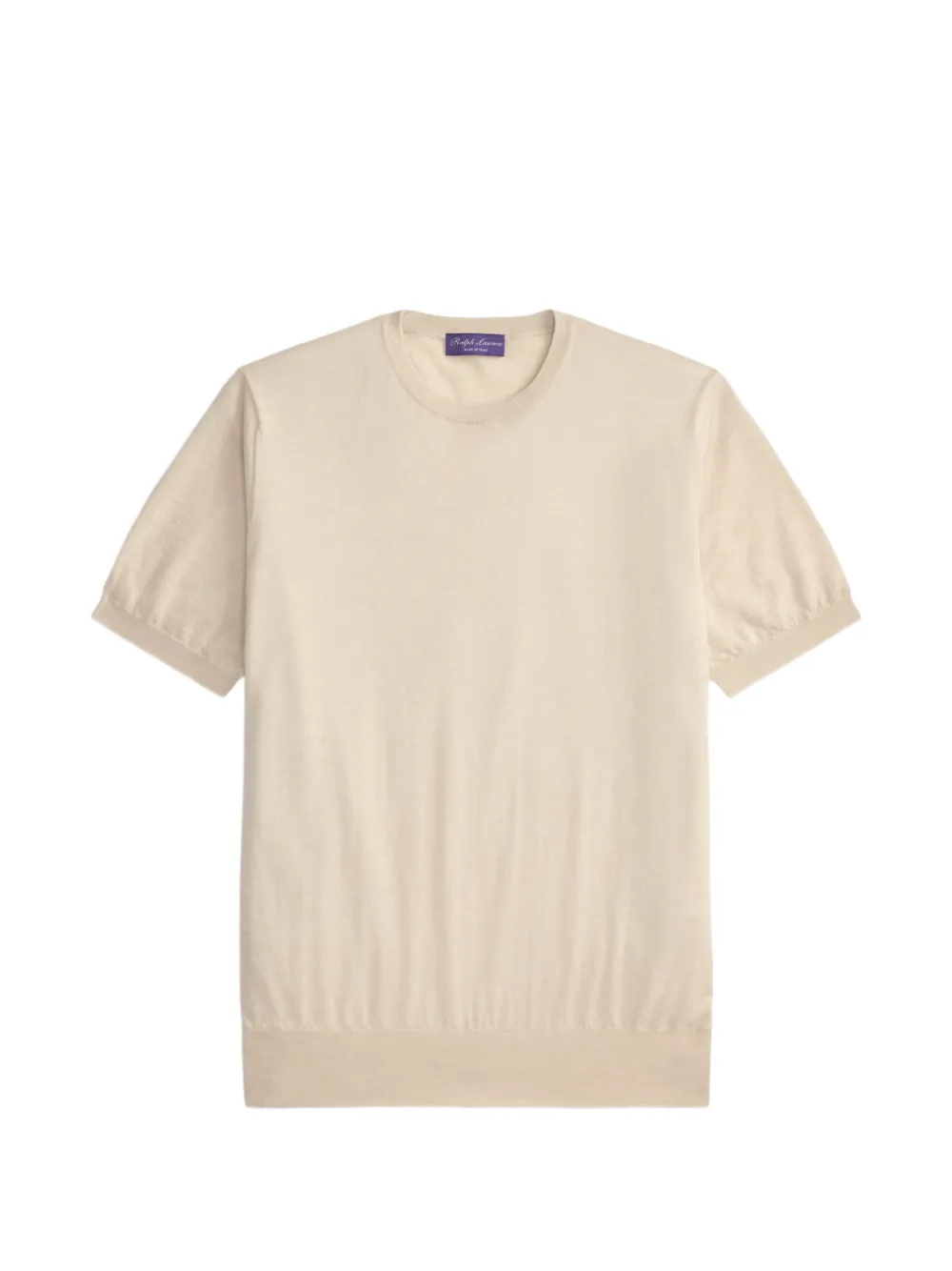 Ralph Lauren Purple Label T-shirt in cashmere - Toni neutri