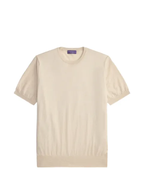 Ralph Lauren Purple Label short sleeve cashmere T-shirt