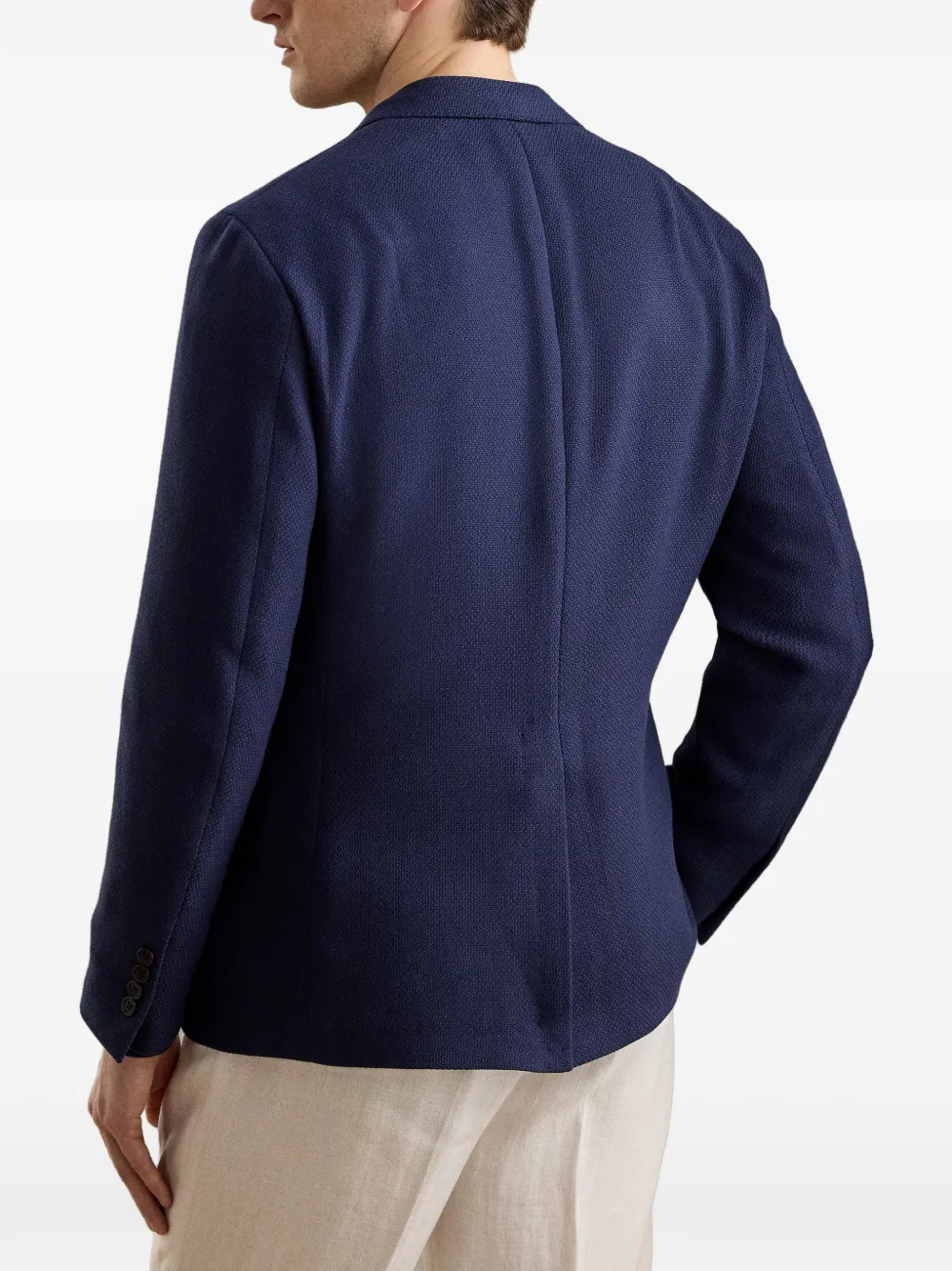 Ralph Lauren Purple Label Blazer met knopen Blauw