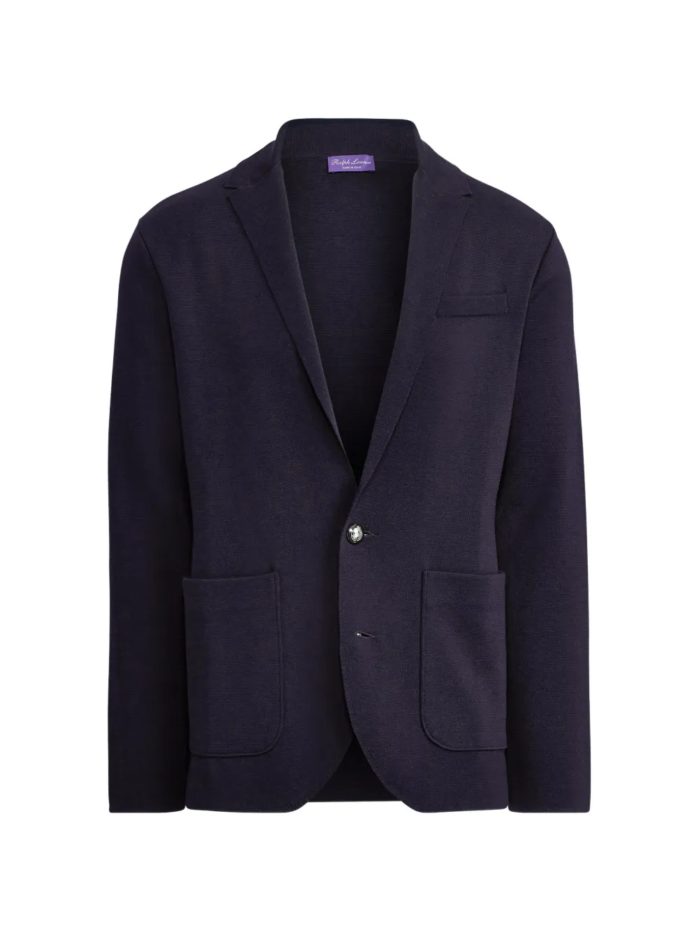 Ralph Lauren Purple Label Cardigan stile blazer - Blu