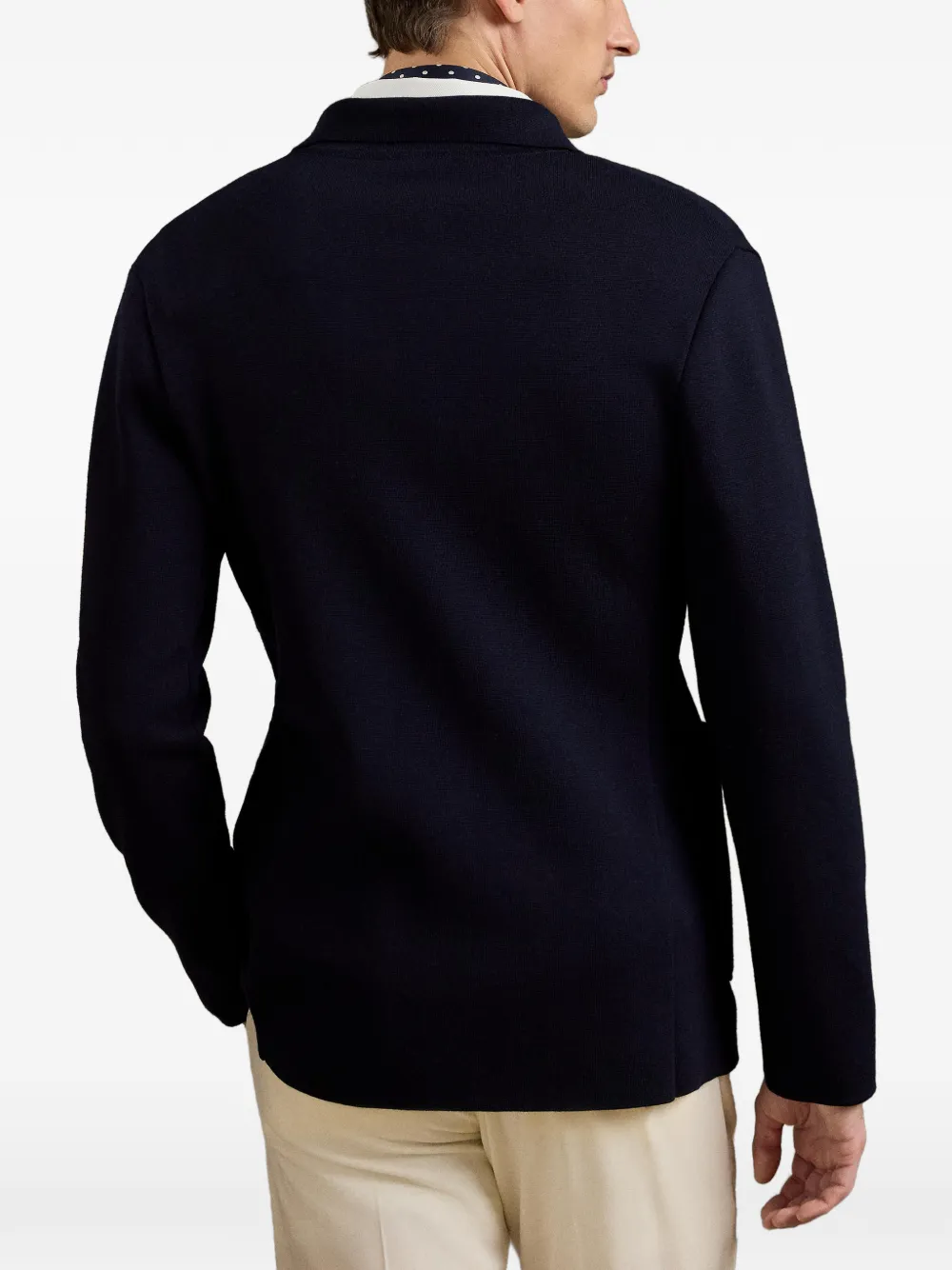Ralph Lauren Purple Label Wollen blazer vest Blauw