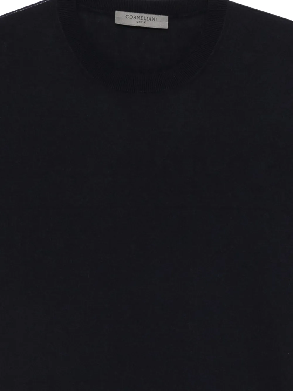 Corneliani T-shirt met ronde hals Blauw