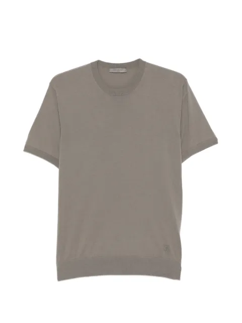 Corneliani embroidered-logo T-shirt
