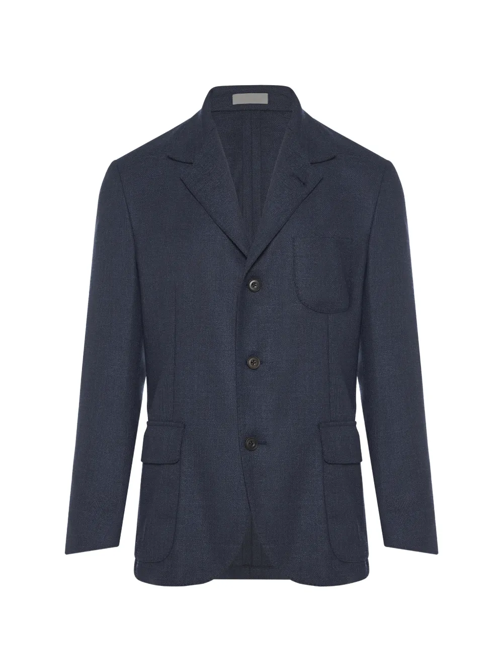 Corneliani textured blazer - Blu