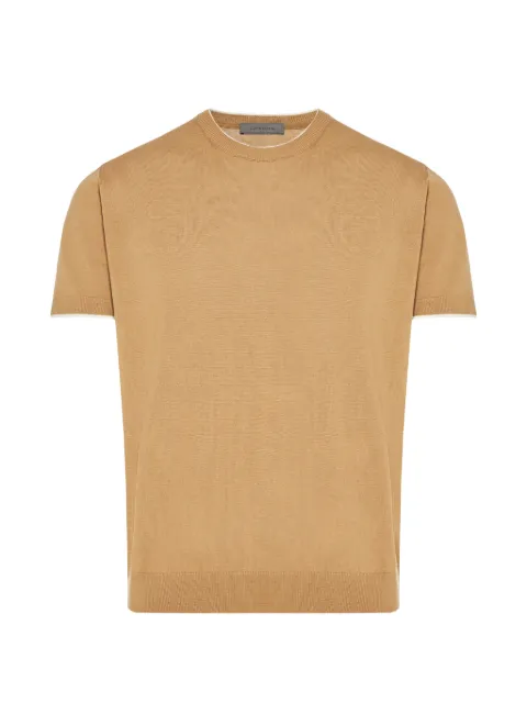 Corneliani ribbed T-shirt