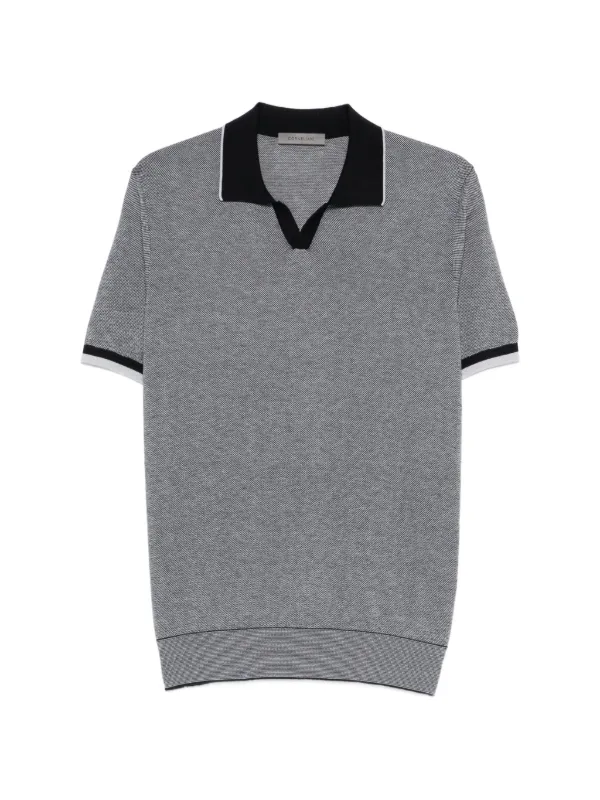 Corneliani Short-sleeved T-shirt in Blue