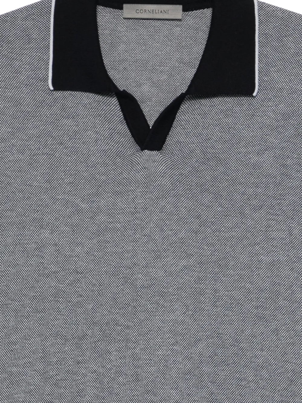 Corneliani T-shirt met ronde hals Blauw