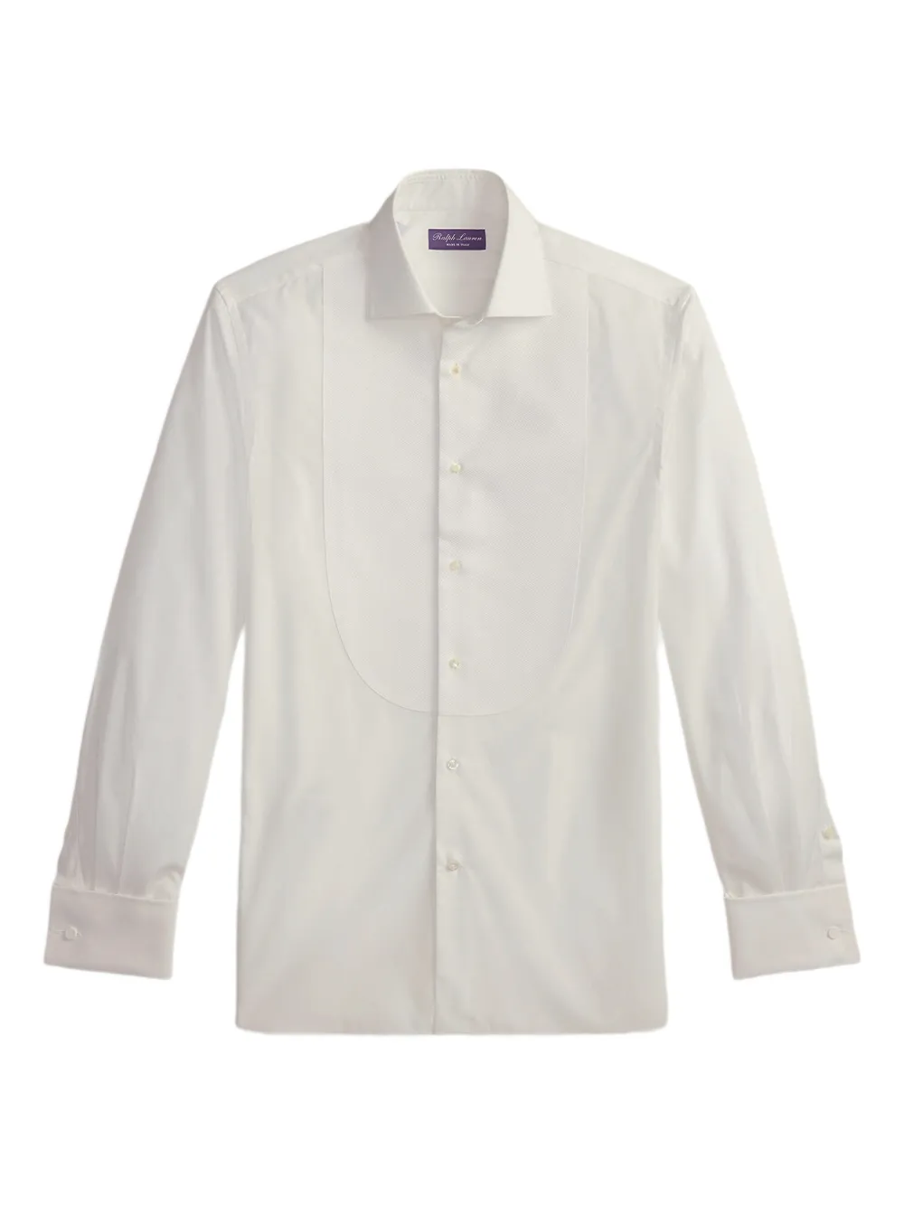 Ralph Lauren Purple Label Camicia con pettorina - Bianco
