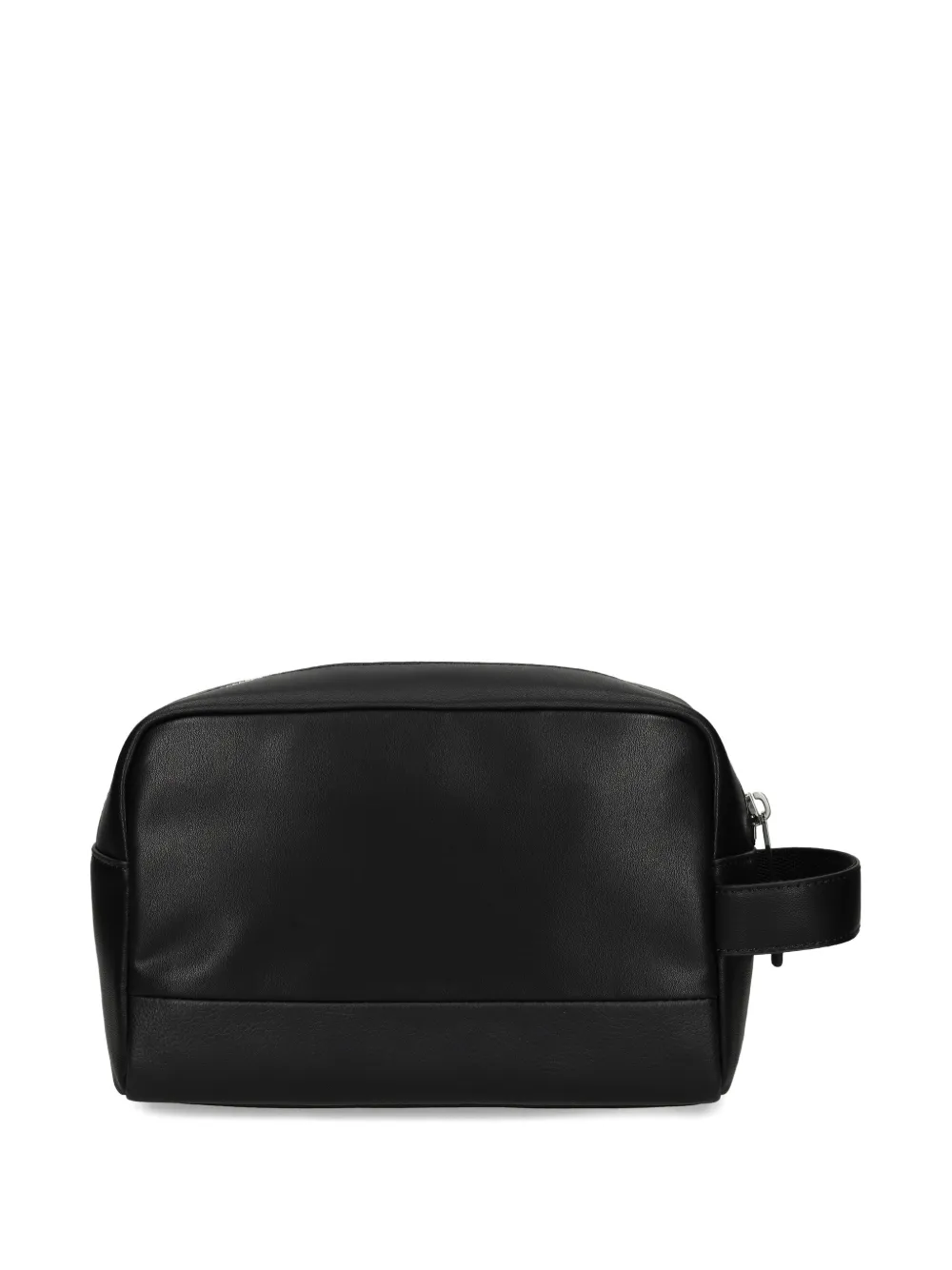 Tommy Jeans zip logo-plaque wash bag - Zwart