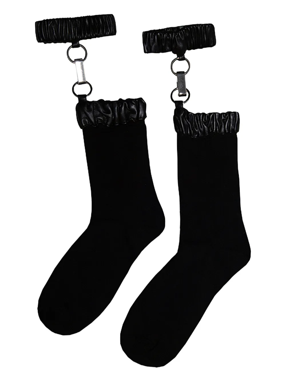 Vestiaire d'un Oiseau Libre suspender-ring socks | negro | Image 1