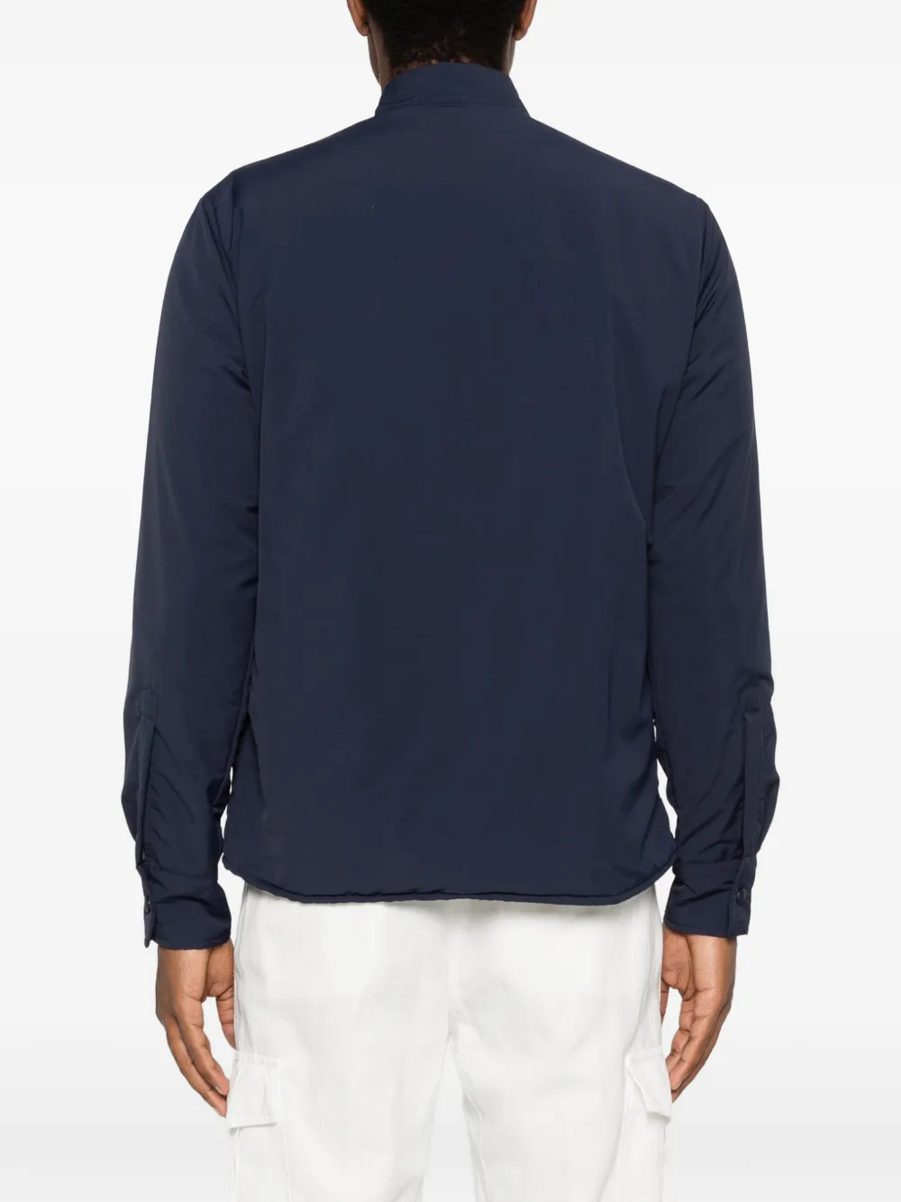 Eleventy Jack met borstzak Blauw