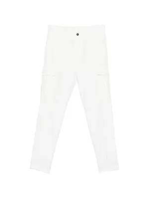 Prada five-pocket Corduroy Trousers | White | FARFETCH