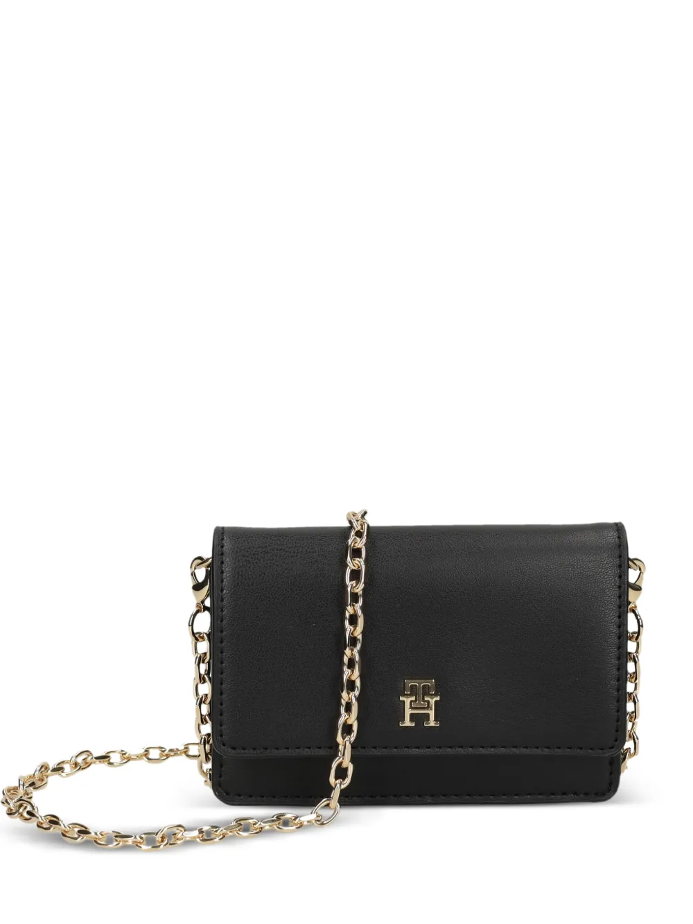Tommy Hilfiger logo chain wallet | Black | Image 1