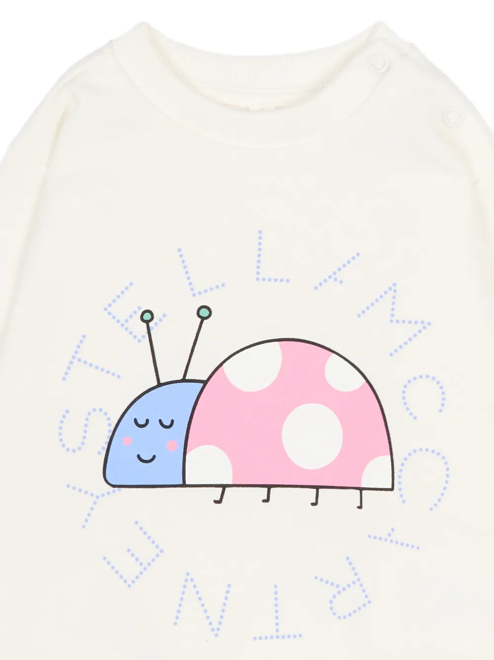 Stella McCartney Kids Sweater met lieveheersbeestje Beige