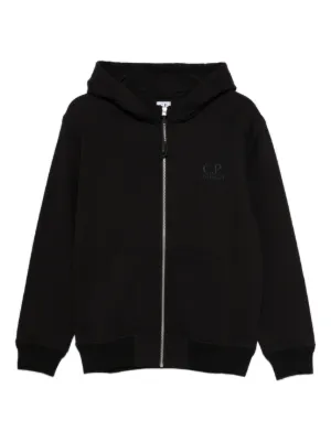 Stone Island zip-up Hoodie | Black | FARFETCH