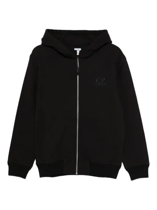 C.P. Company ロゴ パーカー | ブラック | FARFETCH JP