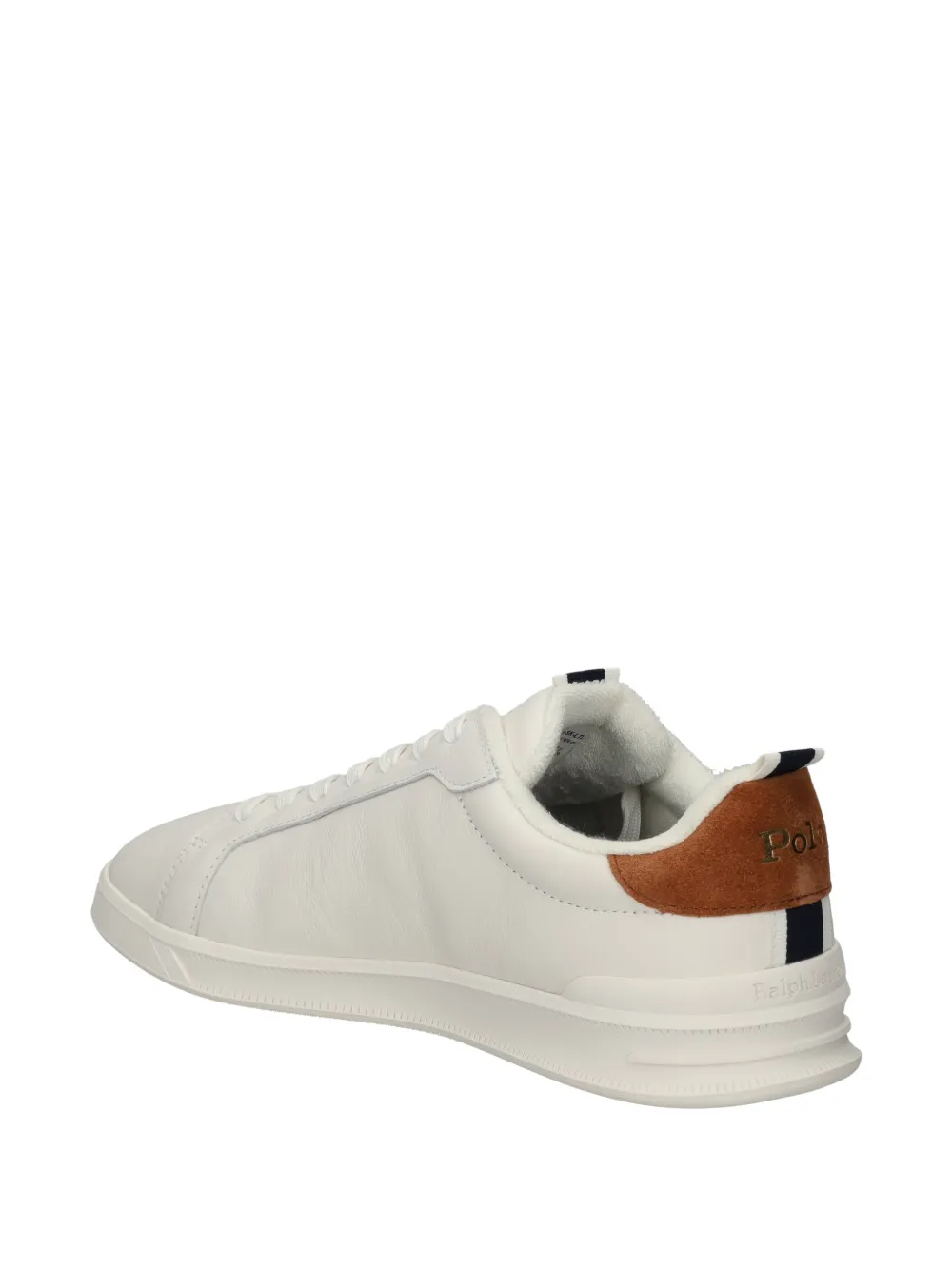 Polo Ralph Lauren Heritage Court II sneakers met logo Wit