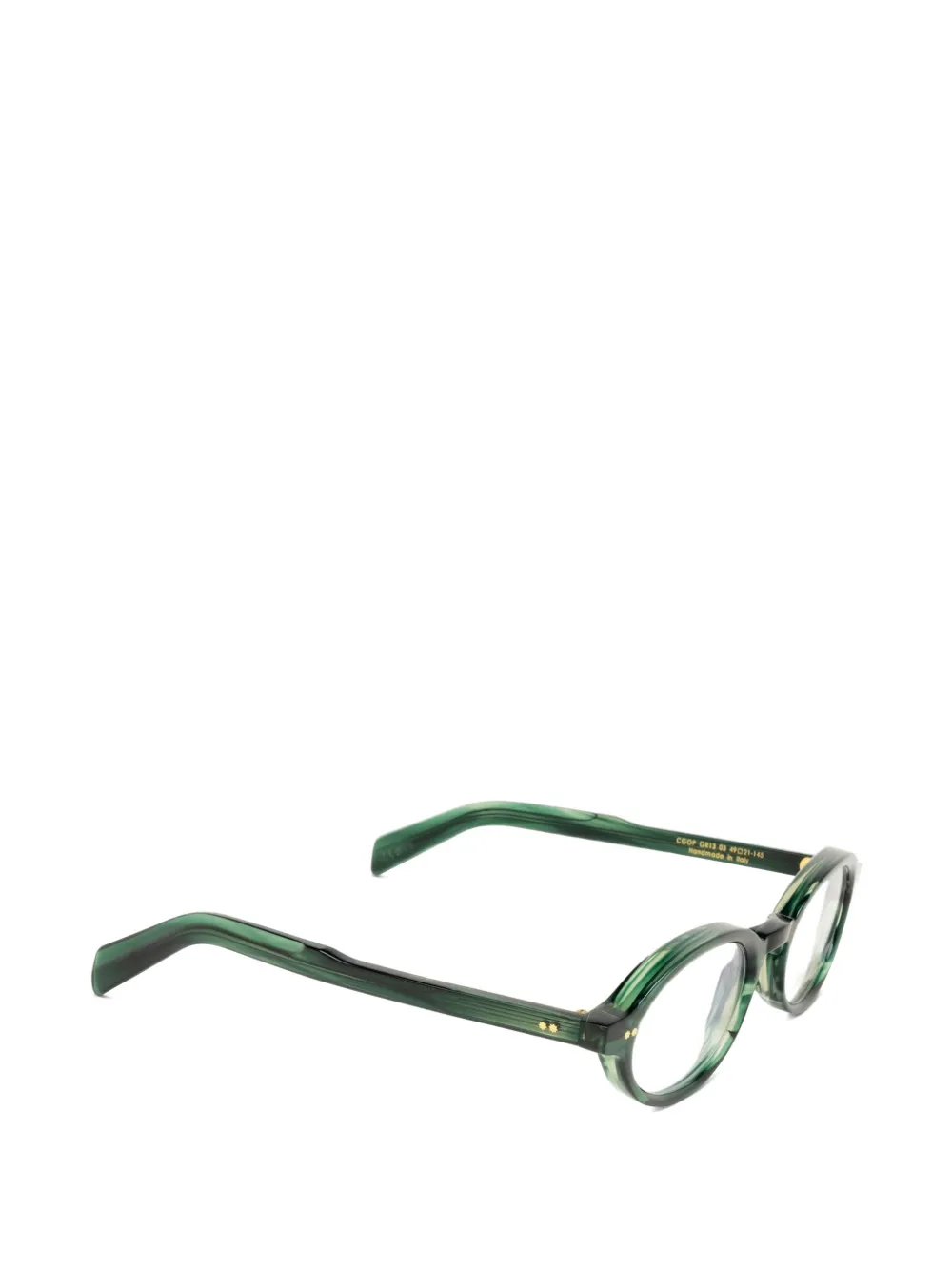 Cutler & Gross Bril met ovaal montuur Groen