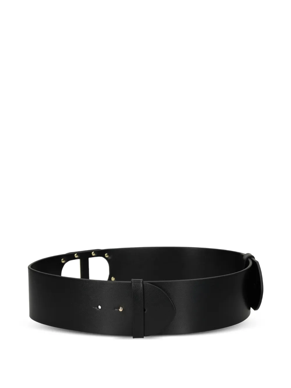 TWINSET Riem met logogesp Zwart