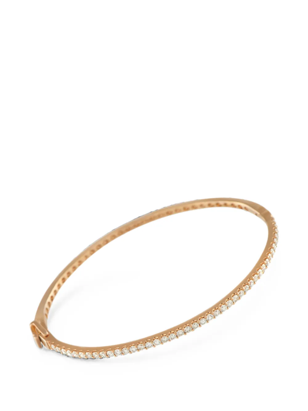 LB Exclusive Bracciale rigido con diamanti - Rosa