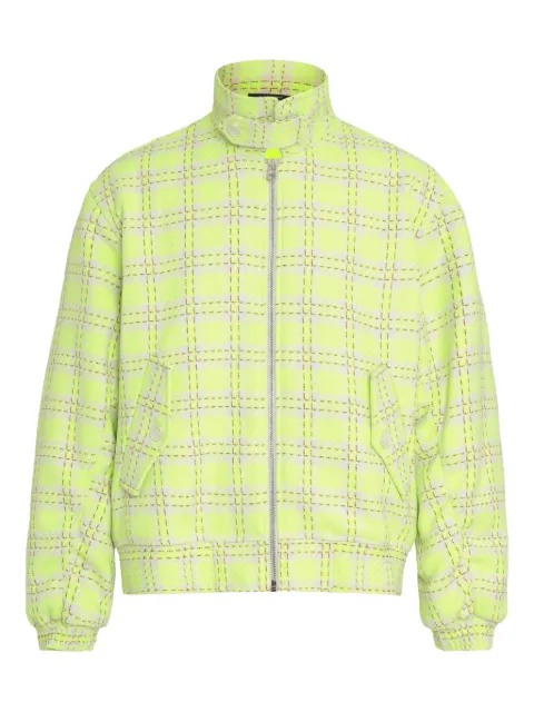 À La Garçonne Jaqueta bomber xadrez