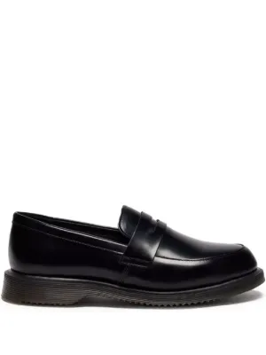 Dr. Martens 黒レザー ローファー 42 EU (ドクターマーチン) 3ホール 