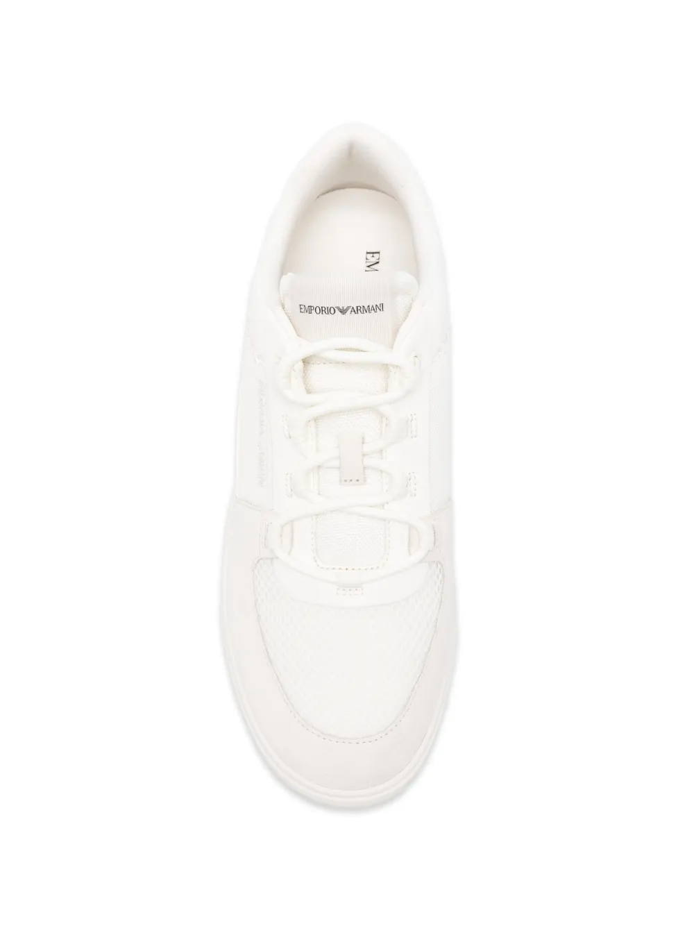 Emporio Armani Sneakers met vlakken Beige