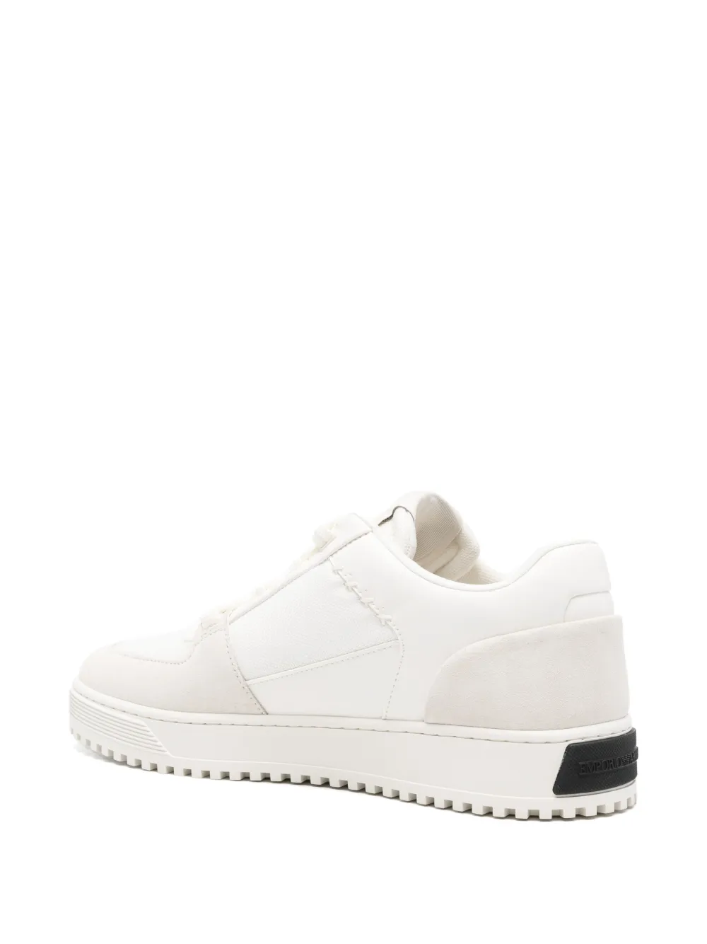 Emporio Armani Sneakers met vlakken Beige