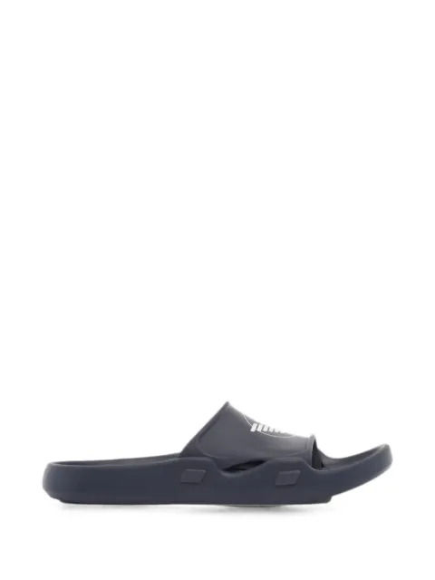 Emporio Armani logo-print slip-on sandals