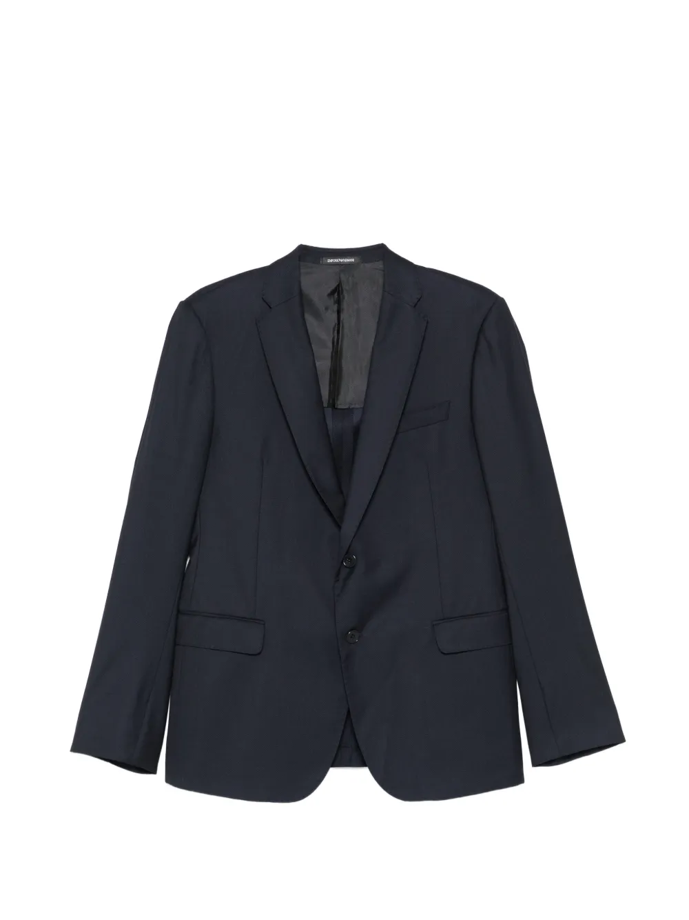 Emporio Armani single-breasted suit - Blu
