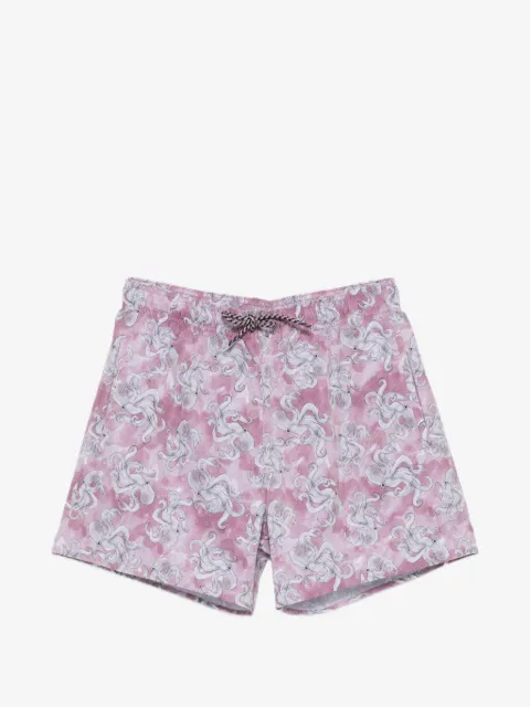 Emporio Armani short de bain à imprimé graphique