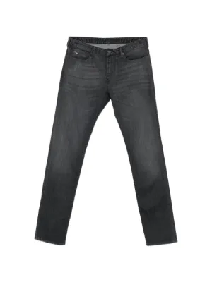 DSQUARED2 フェイデッド ダメージジーンズ | ブラック | FARFETCH JP