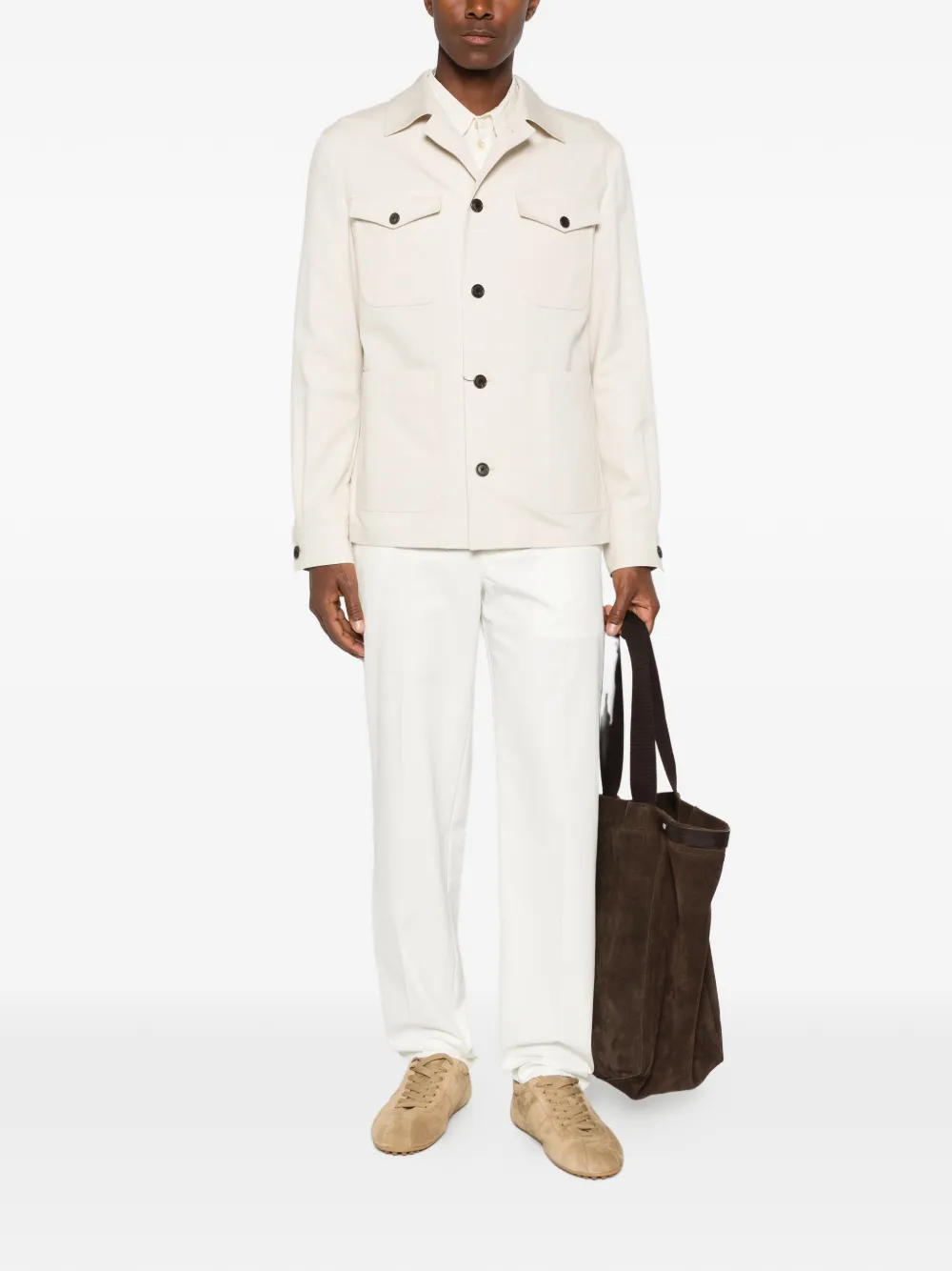 Emporio Armani Plooibroek Wit