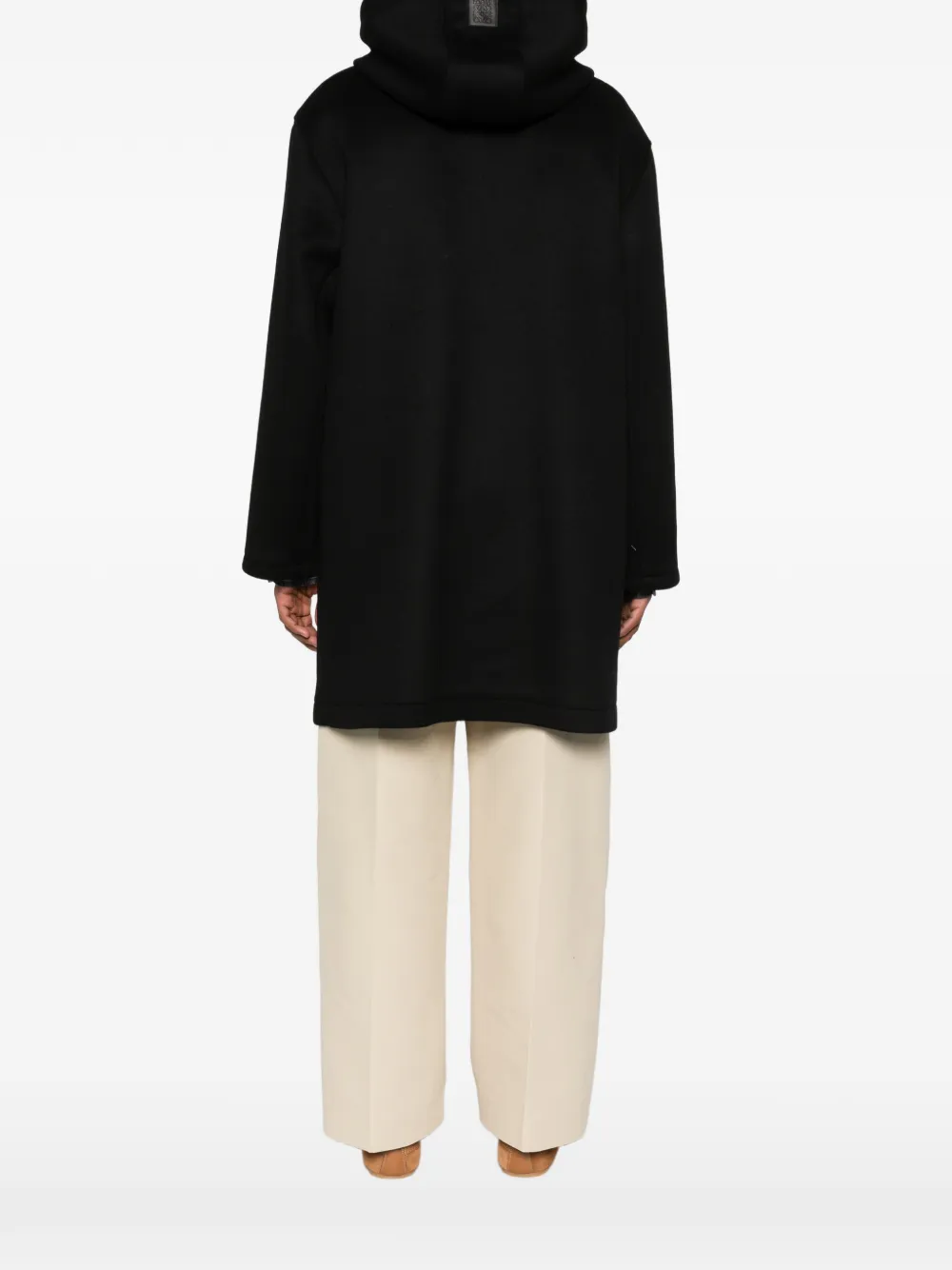 LOEWE Jas met capuchon Zwart