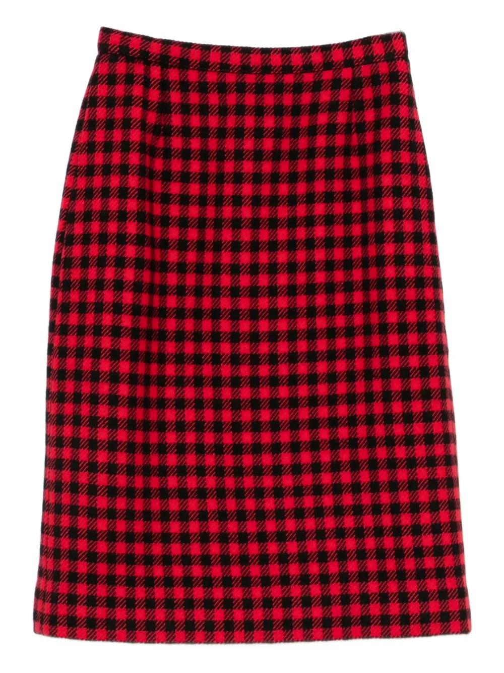 Valentino Pre-Owned tartan skirt - Rosso