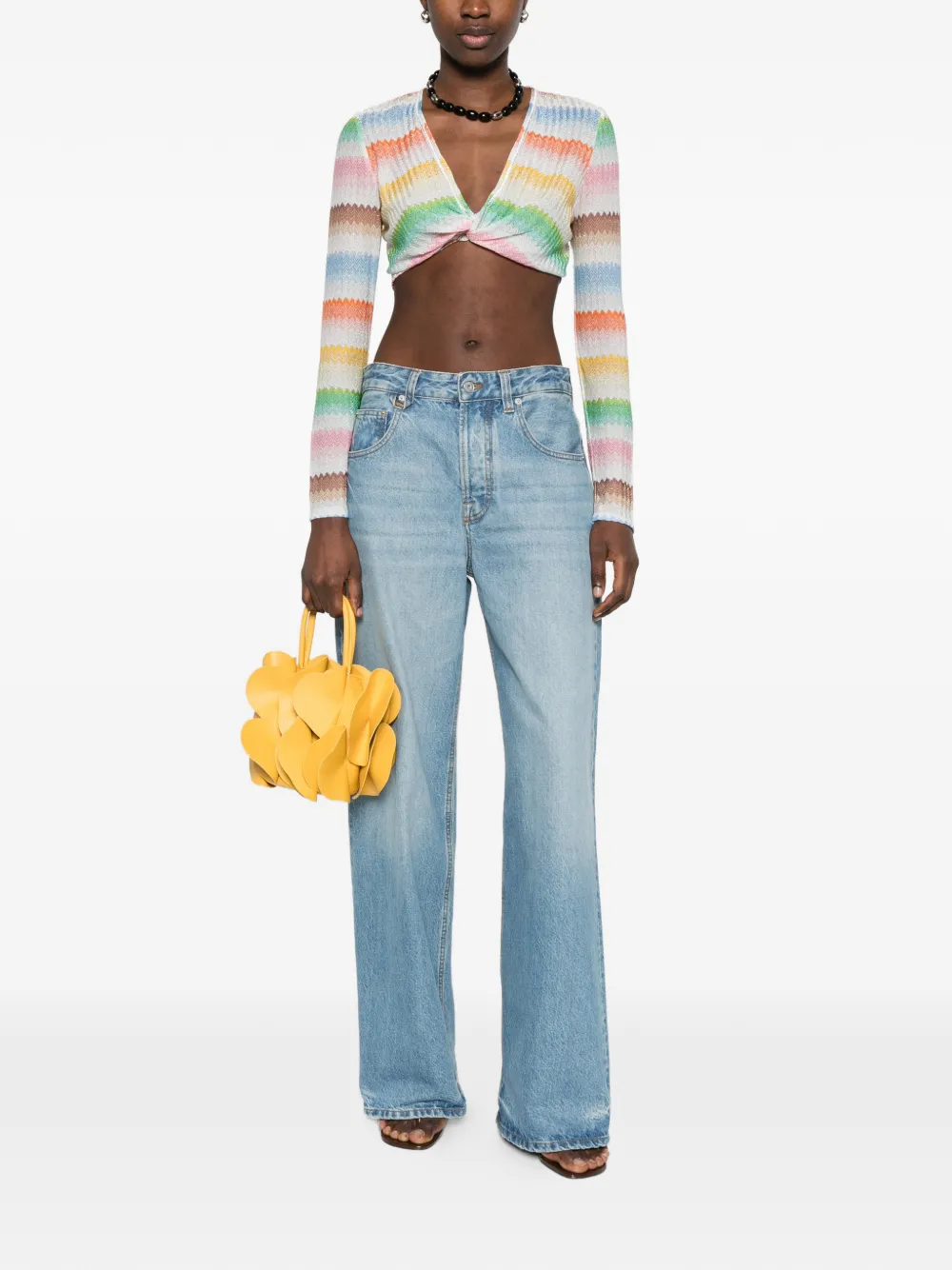  Missoni Long-sleeve Top - White 
