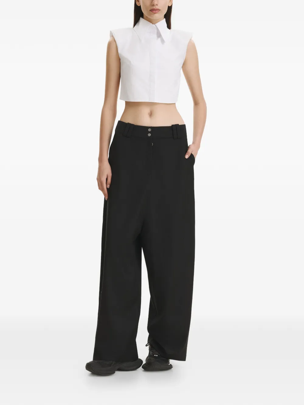 Vestiaire d'un Oiseau Libre low-waist trousers | Straight-Leg Pants | Image 2