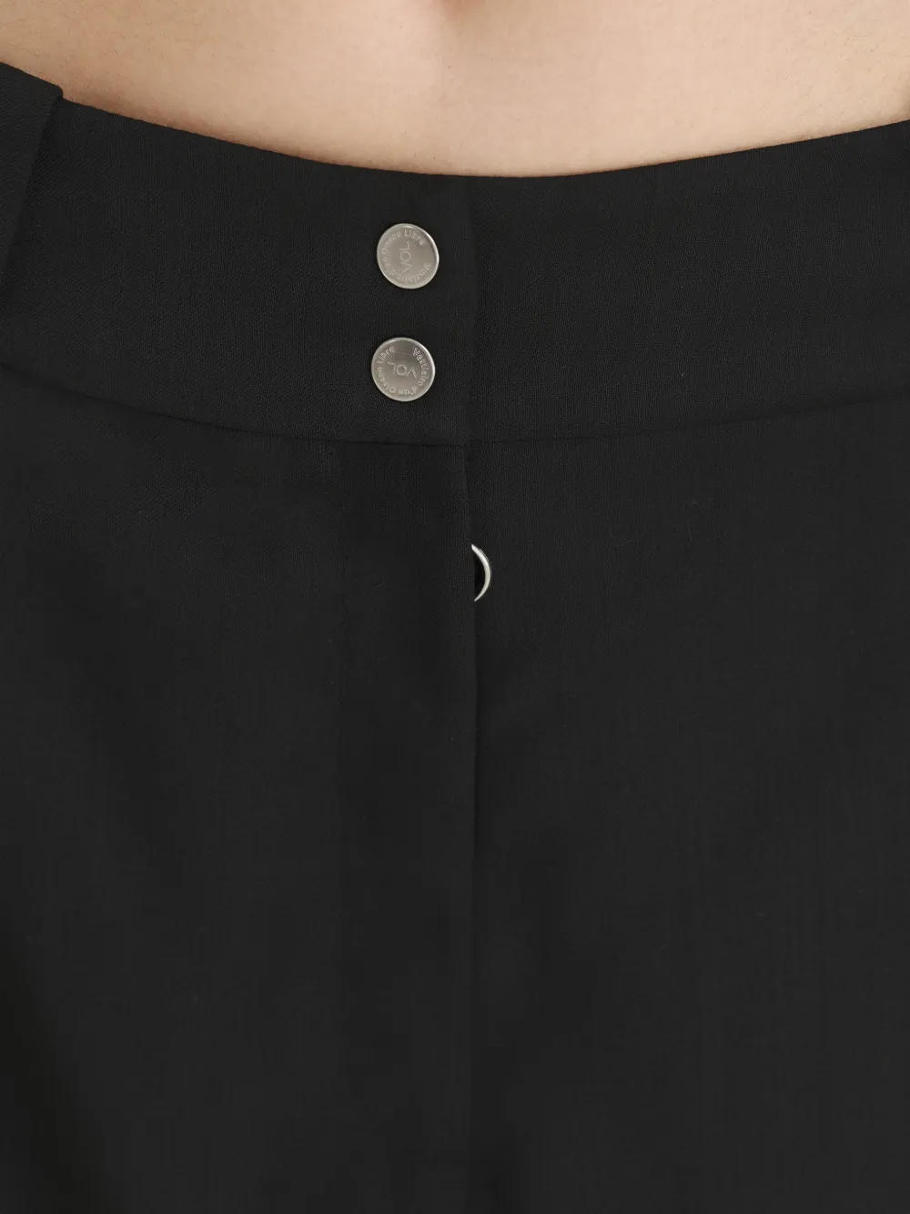 Vestiaire d'un Oiseau Libre Low-waist broek Zwart