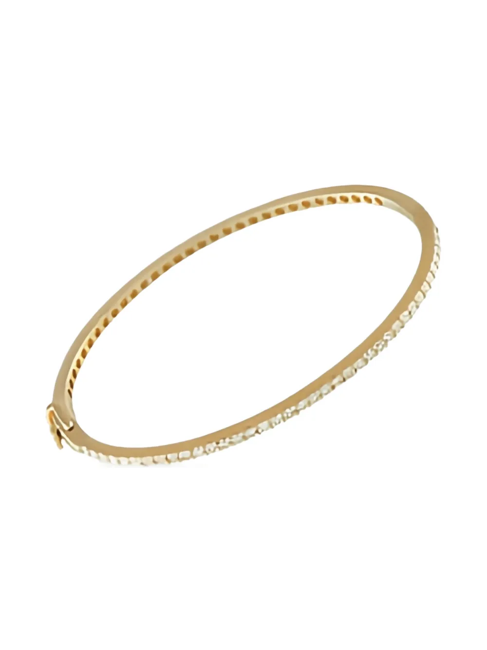 Pre-owned Lb Exclusive 14k Yellow Gold Diamond Tennis Bracelet